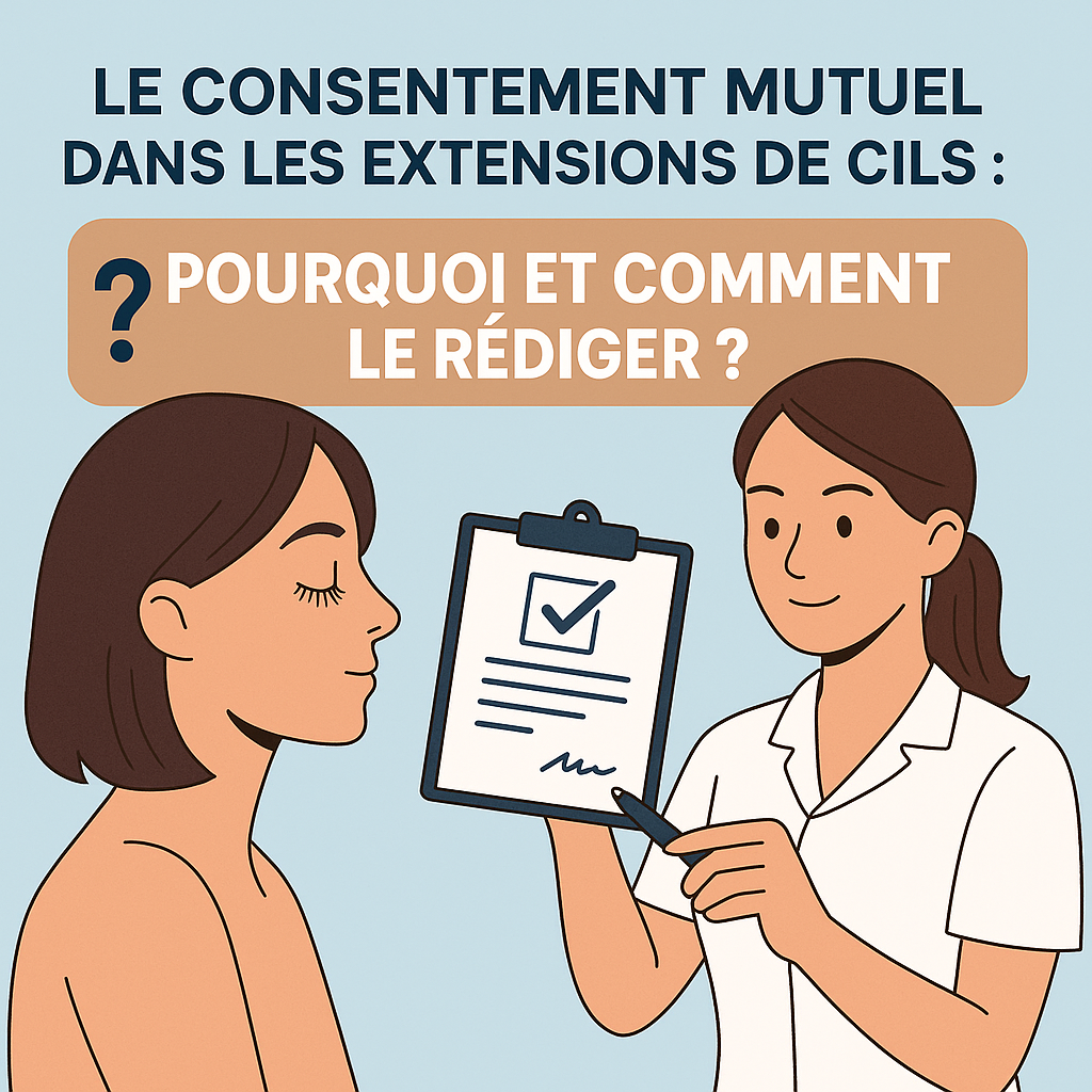 Le consentement mutuel dans les extensions de cils : pourquoi et comment le rédiger