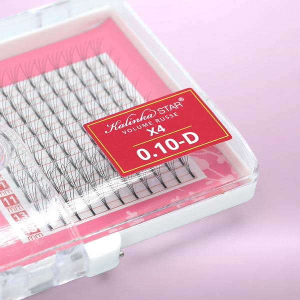 Cils 4X🌟PREMIUM🌟 - D-0.10-16L-PAIR