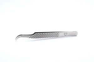Pince Cil à Cil - courbée 75° 🌟PREMIUM🌟 pointes en couche de diamants