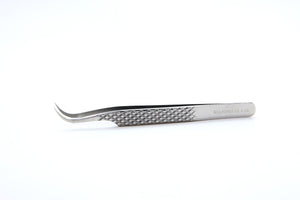 Pince Cil à Cil - courbée 75° 🌟PREMIUM🌟 pointes en couche de diamants