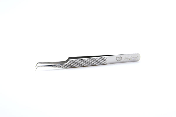 Pince EYE-LINER - courbée 75° 🌟PREMIUM🌟 pointes en couche de diamants