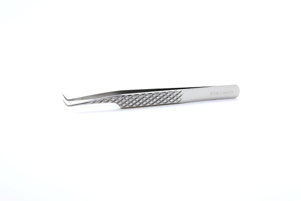 Pince EYE-LINER - courbée 75° 🌟PREMIUM🌟 pointes en couche de diamants
