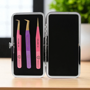 Pochette magnétique pour 3 pinces - Extensions de cils