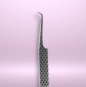 Pince EYE-LINER - courbée 75° 🌟PREMIUM🌟 pointes en couche de diamants