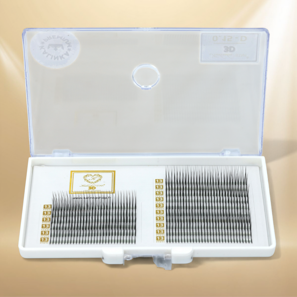 Cils Kalinka 3D 🌟PREMIUM🌟-D-0.15-16L